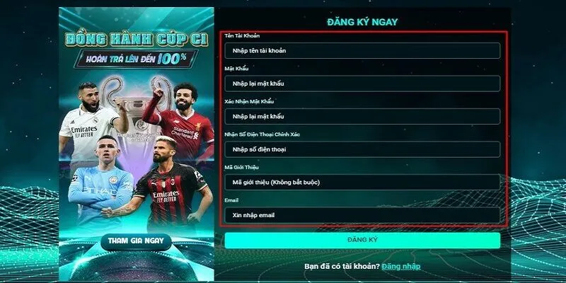 Xác minh tài khoản dịch vụ tại 8Day.